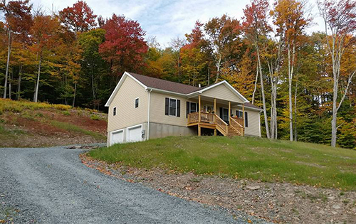 Modular Home Build in Livingston Manor New York