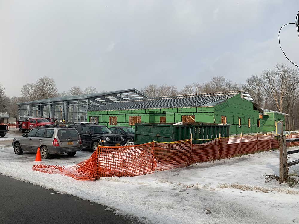 Wurtsboro Firehouse Under Construction